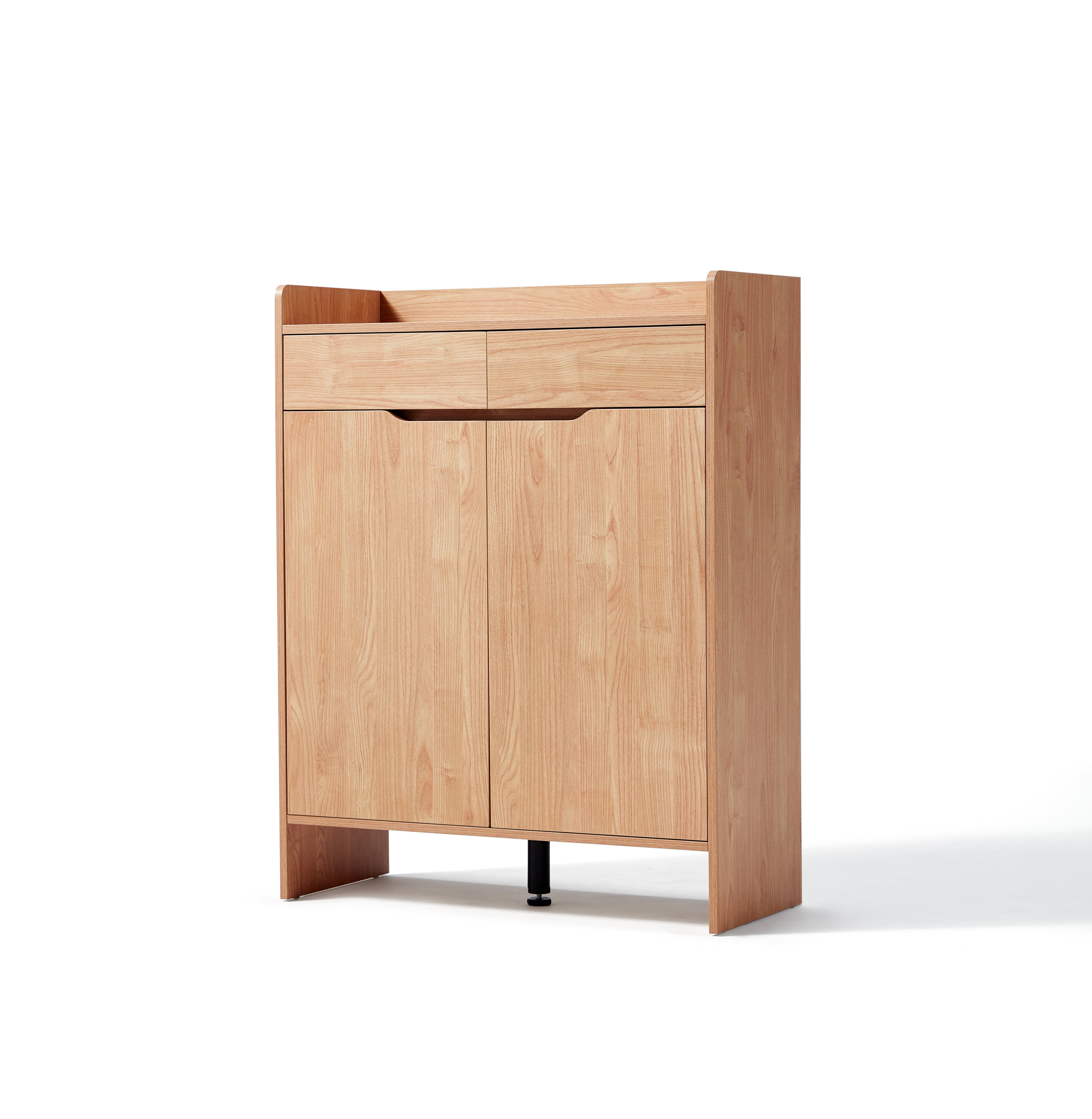 Burgis Natural Wood Color Shoe Cabinet with Drawers/Entryway Cabinet/80cm