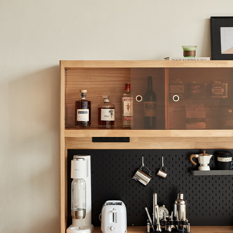 Tammy 1.6m/1.8m Multifunctional Sideboard Buffet/Coffee Station Display Cupboard Multiple Color