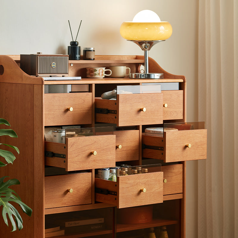 Cameron Dining Cabinet/Storage Cabinet/Sideboard With Glass Door For Dining Room