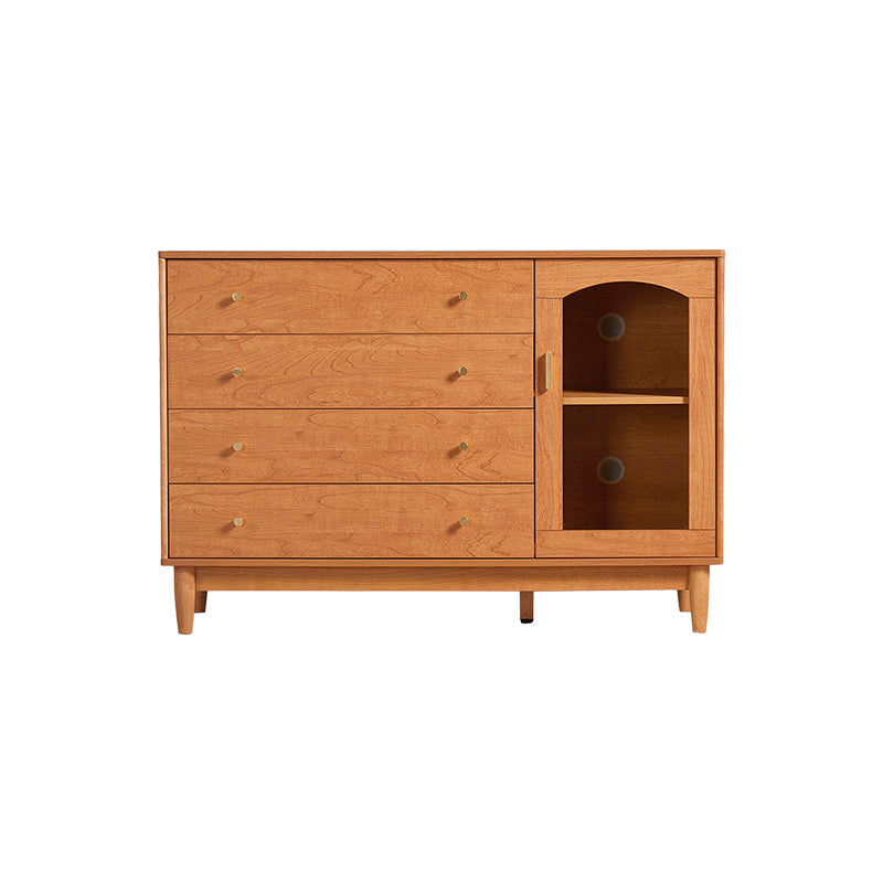 Carolyn 1.2m/1.5m Dining Cabinet/Storage Cabinet/Sideboard With Glass Door For Dining Room