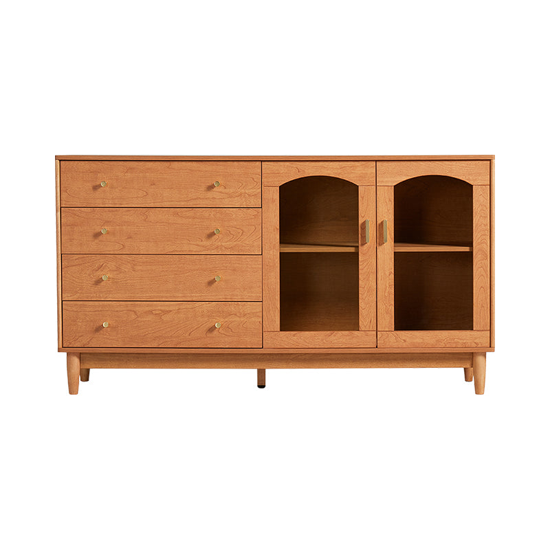 Carolyn 1.2m/1.5m Dining Cabinet/Storage Cabinet/Sideboard With Glass Door For Dining Room