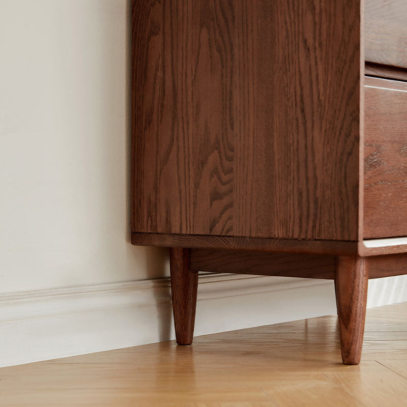 Harrison 65cm FAS-Graded Solid American Oak Wood Display Shelf/Storage Cabinet For Home