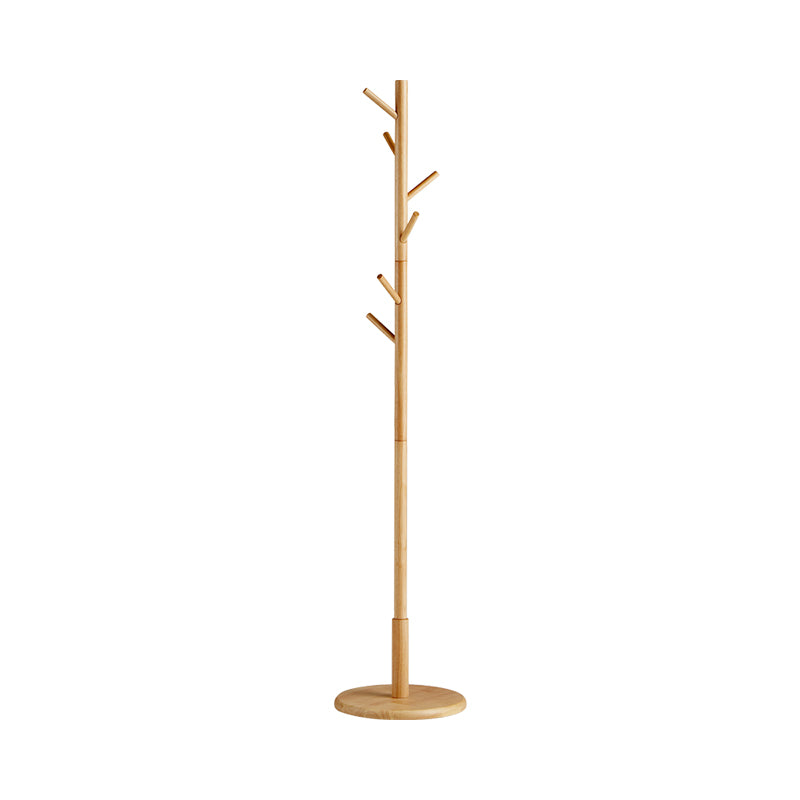 Norbert Rubberwood Clothing Racks Hanger/Stylish Entryway Coat Rack Multiple Color
