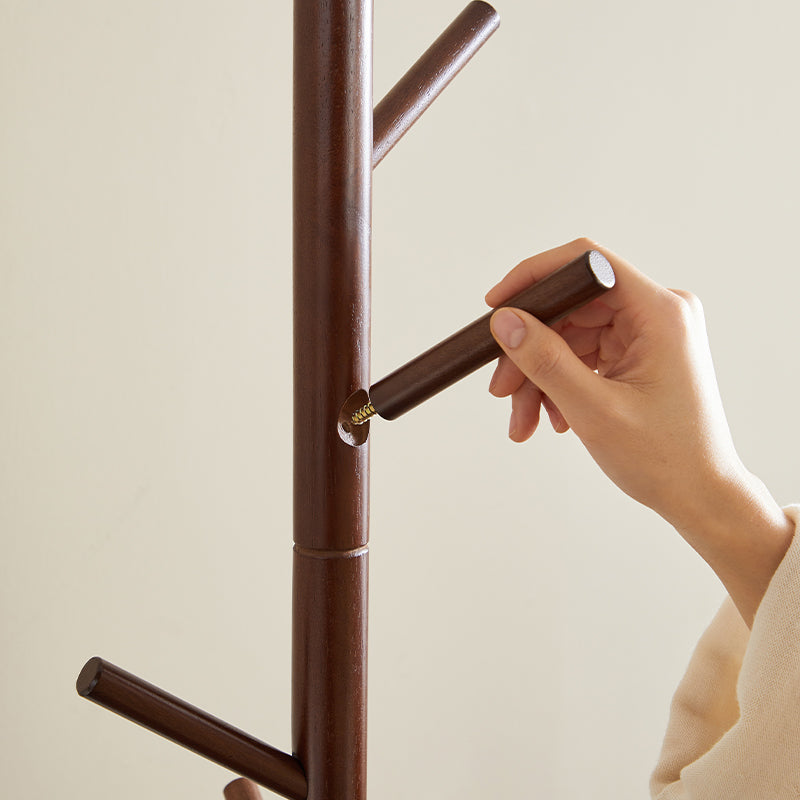 Norbert Rubberwood Clothing Racks Hanger/Stylish Entryway Coat Rack Multiple Color