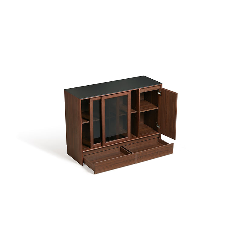 Cheryl 1.2m/1.5m/1.8m Dining Cabinet/Storage Cabinet/Sideboard Walnut Color