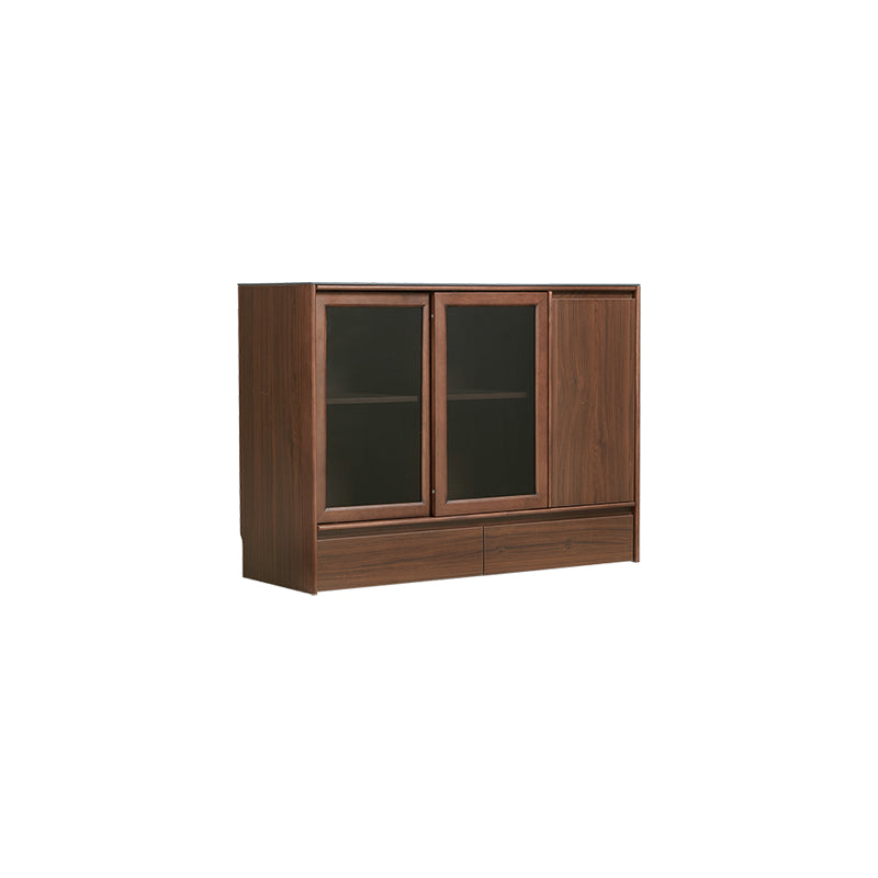 Cheryl 1.2m/1.5m/1.8m Dining Cabinet/Storage Cabinet/Sideboard Walnut Color