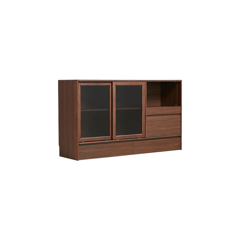 Cheryl 1.2m/1.5m/1.8m Dining Cabinet/Storage Cabinet/Sideboard Walnut Color