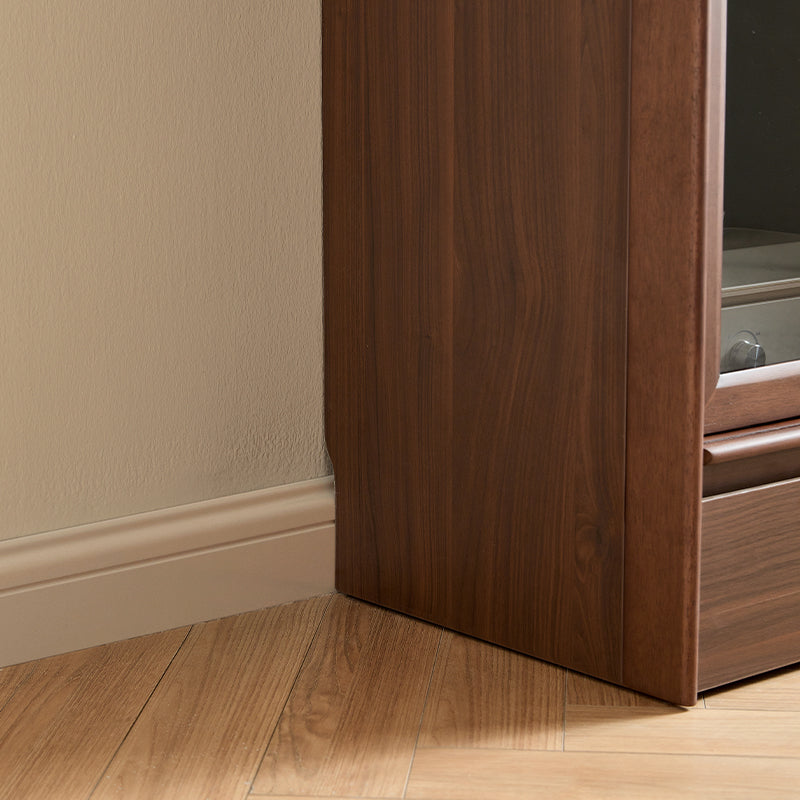 Cheryl 1.2m/1.5m/1.8m Dining Cabinet/Storage Cabinet/Sideboard Walnut Color