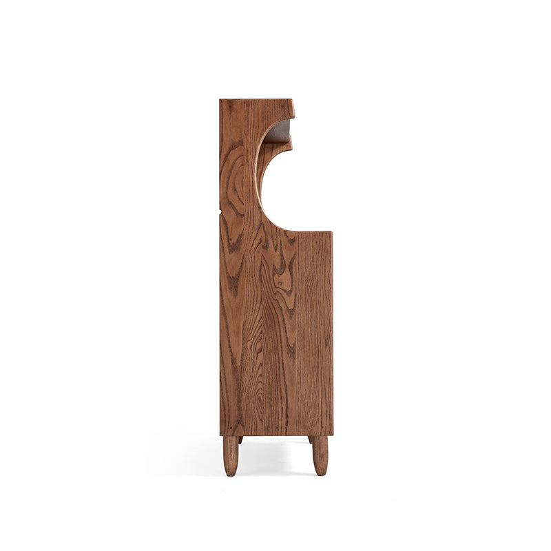 Christina 0.7m/0.9m FAS-Graded Solid American Oak Wood Multifunctional Sideboard Buffet/Coffee Station Display Cupboard