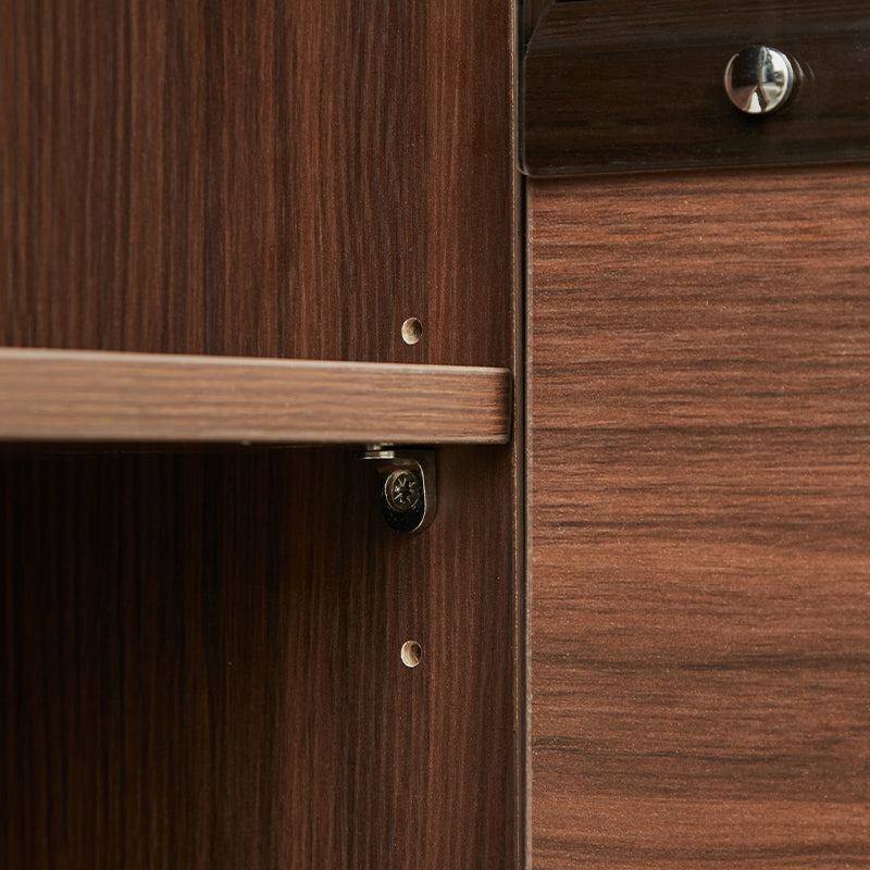 Christine 1.2m/1.5m/1.8m/2.0m Dining Cabinet/Storage Cabinet/Sideboard Walnut Color