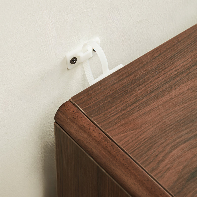 Christine 1.2m/1.5m/1.8m/2.0m Dining Cabinet/Storage Cabinet/Sideboard Walnut Color
