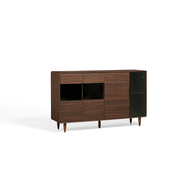 Christine 1.2m/1.5m/1.8m/2.0m Dining Cabinet/Storage Cabinet/Sideboard Walnut Color