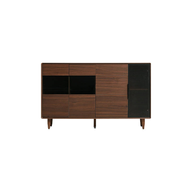Christine 1.2m/1.5m/1.8m/2.0m Dining Cabinet/Storage Cabinet/Sideboard Walnut Color