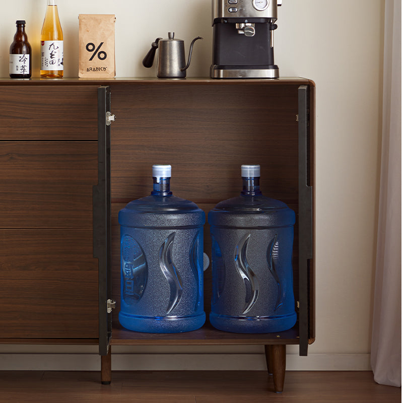 Christine 1.2m/1.5m/1.8m/2.0m Dining Cabinet/Storage Cabinet/Sideboard Walnut Color