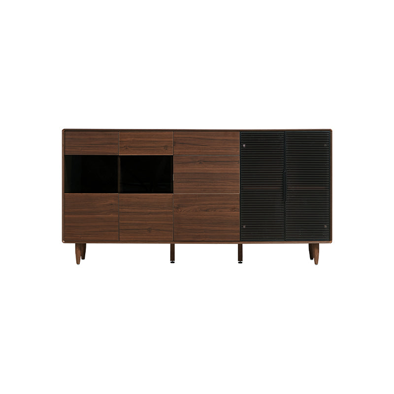 Christine 1.2m/1.5m/1.8m/2.0m Dining Cabinet/Storage Cabinet/Sideboard Walnut Color