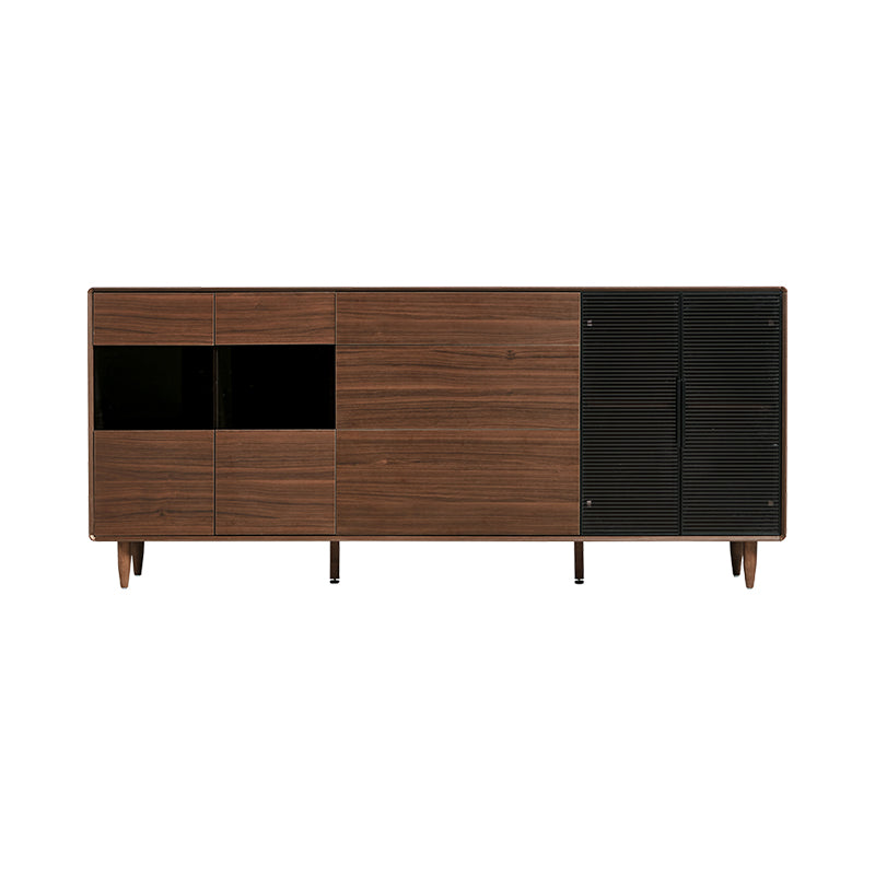 Christine 1.2m/1.5m/1.8m/2.0m Dining Cabinet/Storage Cabinet/Sideboard Walnut Color
