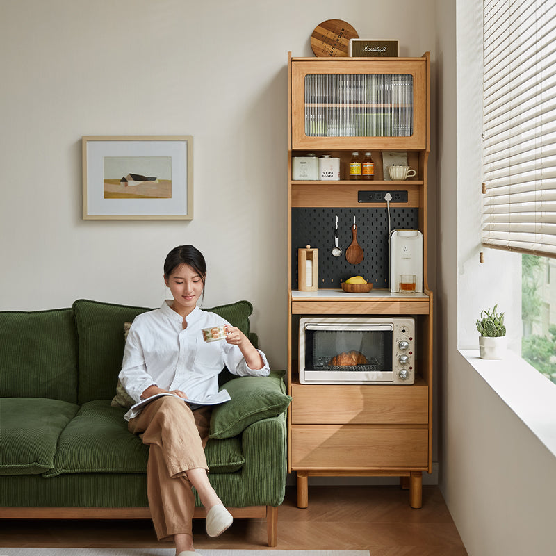 Delilah 60cm Multifunctional Sideboard Buffet/Coffee Station Display Cupboard