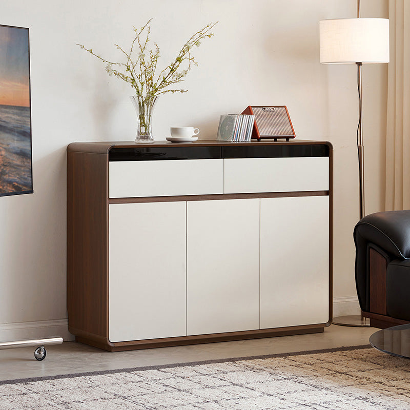 Valeria 80cm/120cm/150cm/180cm Multi-Drawer Fashionable Dining Cabinet/Storage Cabinet/Sideboard Grey & Walnut Color