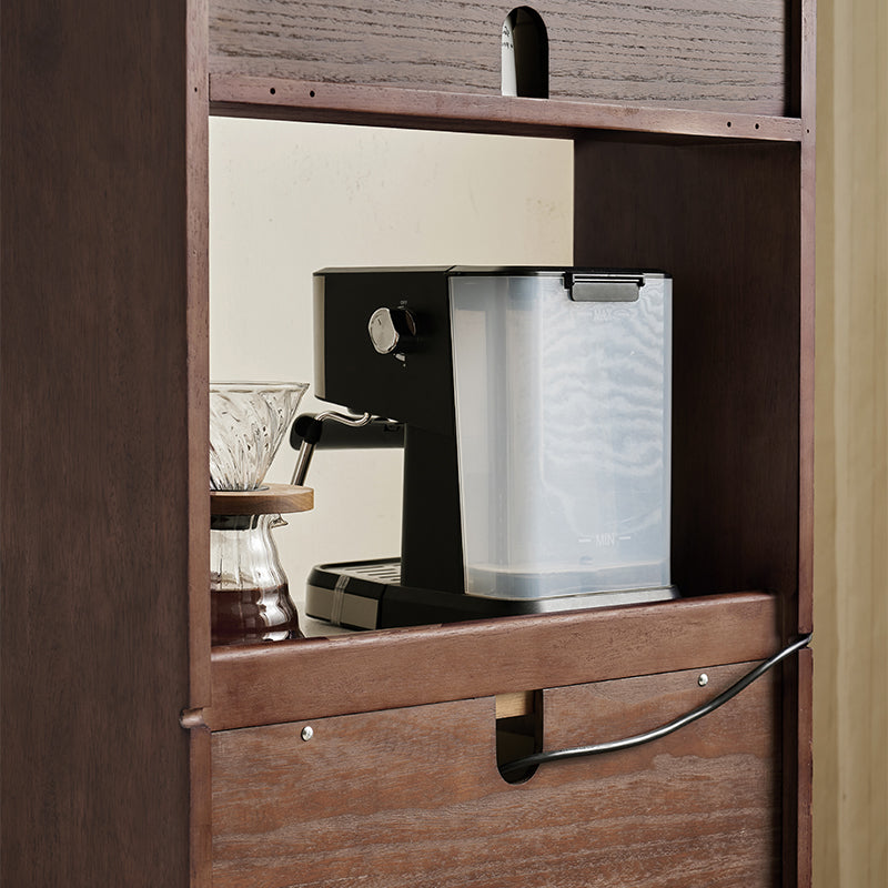 Vance 60cm/80cm Rubberwood Multifunctional Sideboard Buffet/Coffee Station Display Cupboard Multiple Color