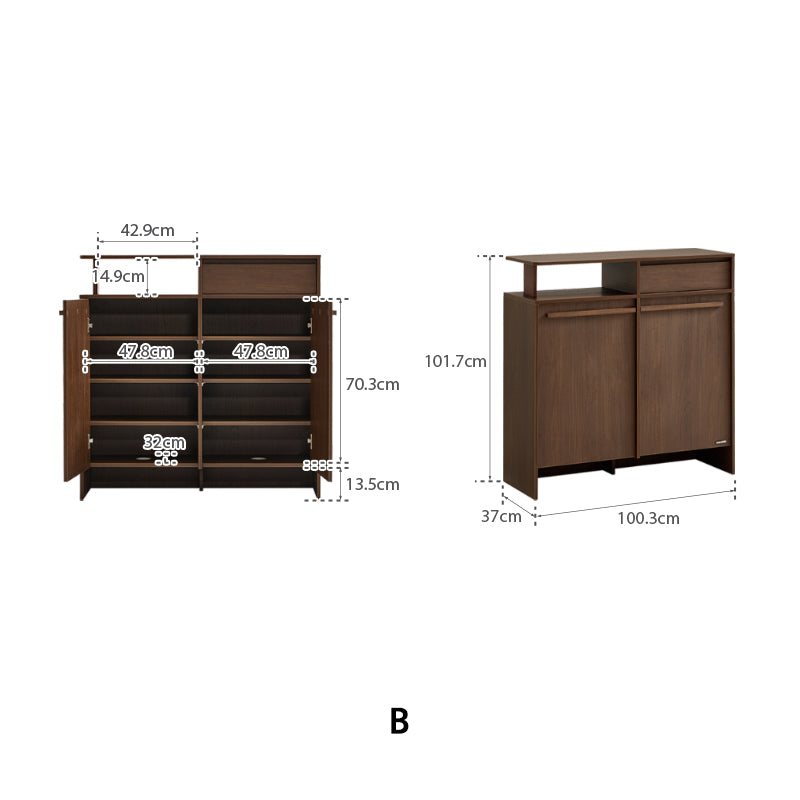 Justine 100cm Multifunctional Entryway Cabinet/Shoe Cabinet
