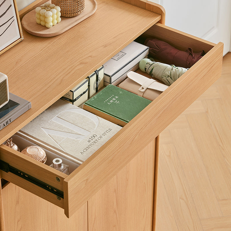 Ulysses 1m/1.2m/1.4m Shoe Cabinet With Glass Door/Drawer