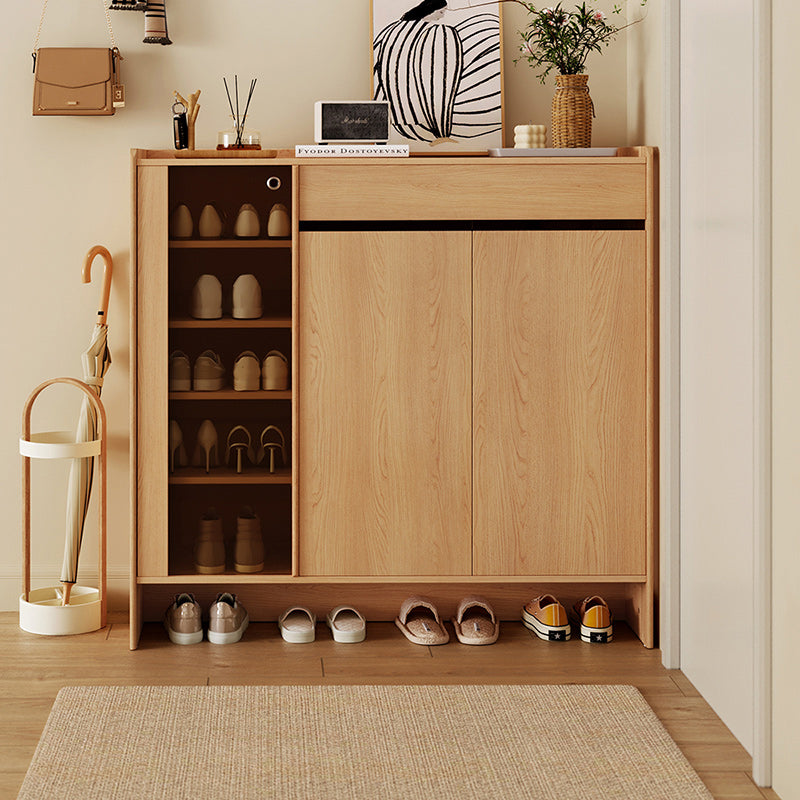 Ulysses 1m/1.2m/1.4m Shoe Cabinet With Glass Door/Drawer