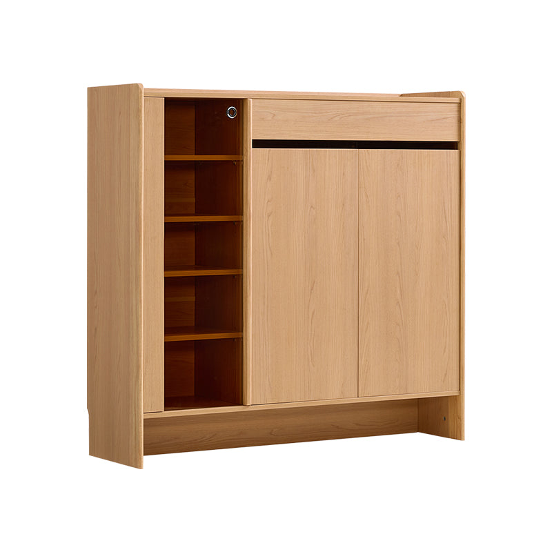 Ulysses 1m/1.2m/1.4m Shoe Cabinet With Glass Door/Drawer
