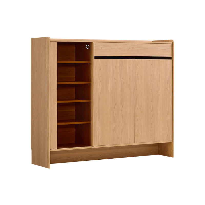 Ulysses 1m/1.2m/1.4m Shoe Cabinet With Glass Door/Drawer