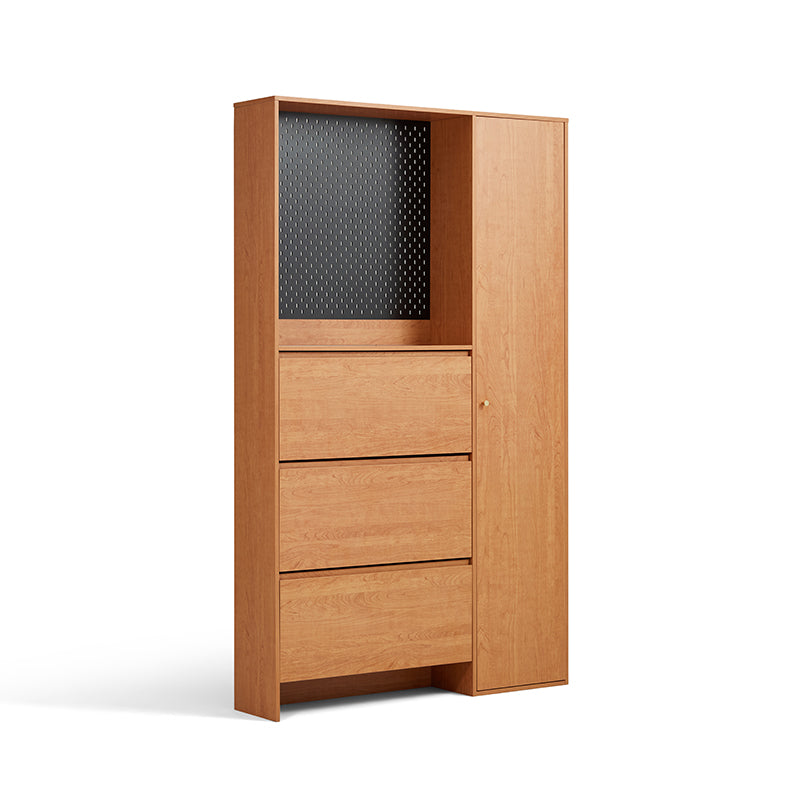 Juan Multifunctional Entryway Cabinet/Shoe Cabinet/Revolving Mirror Cabinet With Carbon Crystal Panel Multiple Model