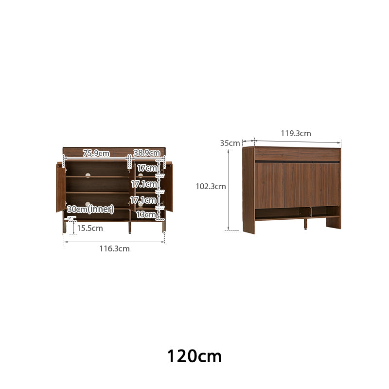 Kendra 100cm/120cm Entryway Shoe Cabinet with Drawers/Shoe Case For Home