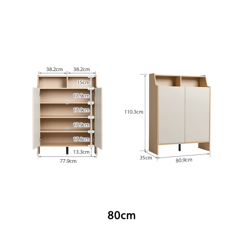 Polly 80cm/120cm Entryway Shoe Cabinet/Shoe Case For Home