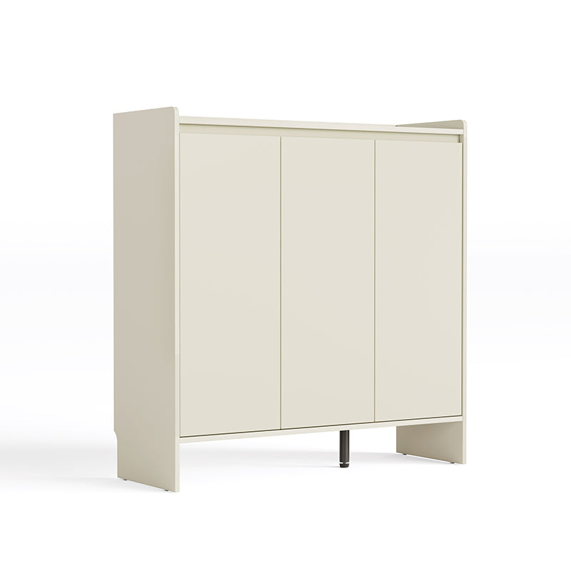 Reba 80cm/100cm/120cm/140cm Entryway Shoe Cabinet/Shoe Case For Home Cream White Color