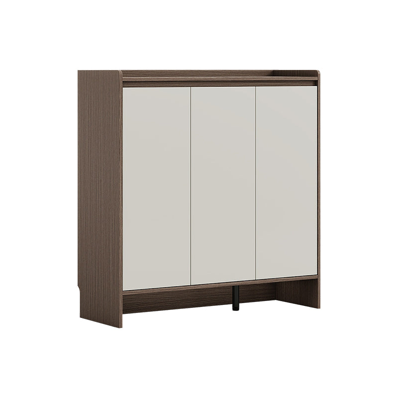Rebel 80cm/100cm/120cm/140cm Entryway Shoe Cabinet/Shoe Case For Home Coffee & Grey Color