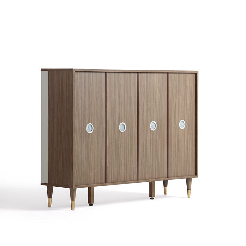 Prudence 120cm 4-door Entryway Shoe Cabinet with Drawers/Shoe Case For Home