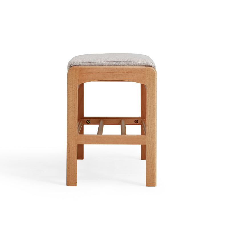 Sylvie 60cm Solid Beech Wood Entryway Shoe Cabinet/Shoe Changing Stool For Home Multiple Color