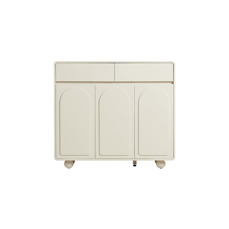 Dorothy Three-Door/Four-Door Shoe Cabinet with Drawer