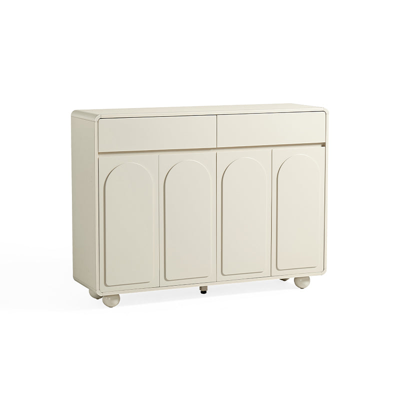 Dorothy Three-Door/Four-Door Shoe Cabinet with Drawer