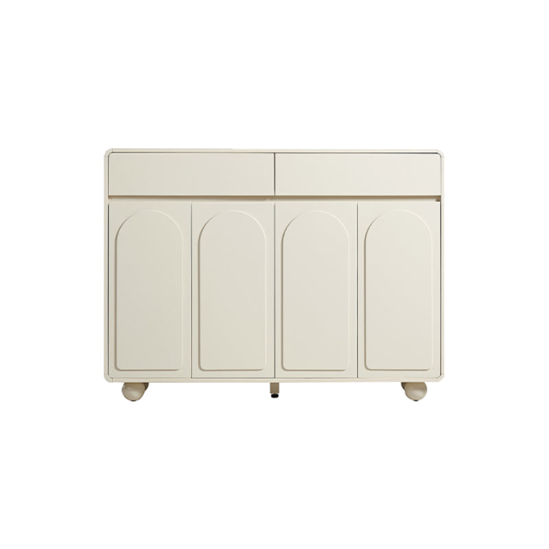 Dorothy Three-Door/Four-Door Shoe Cabinet with Drawer