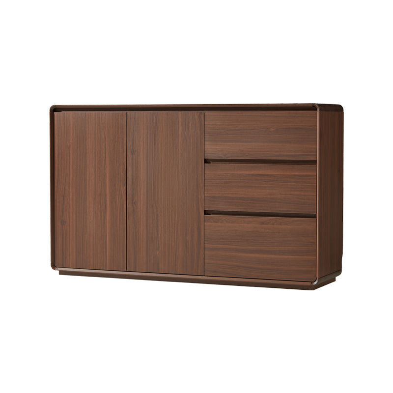 Jaime 120cm/150cm Multi-Drawer Fashionable Dining Cabinet/Storage Cabinet/Sideboard Walnut/White Color