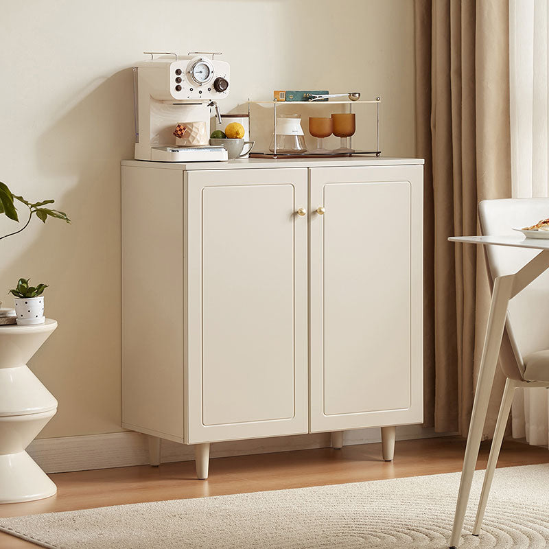 Howard Cream White Sideboard/ Buffet Table with Wooden Legs Multiple Style