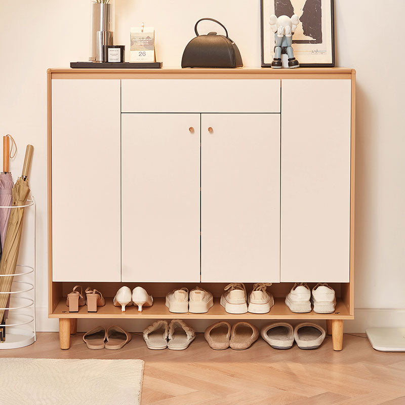 Kepner Timber Shoe Cabinet with Drawers/Shoe Case/80/100/120cm