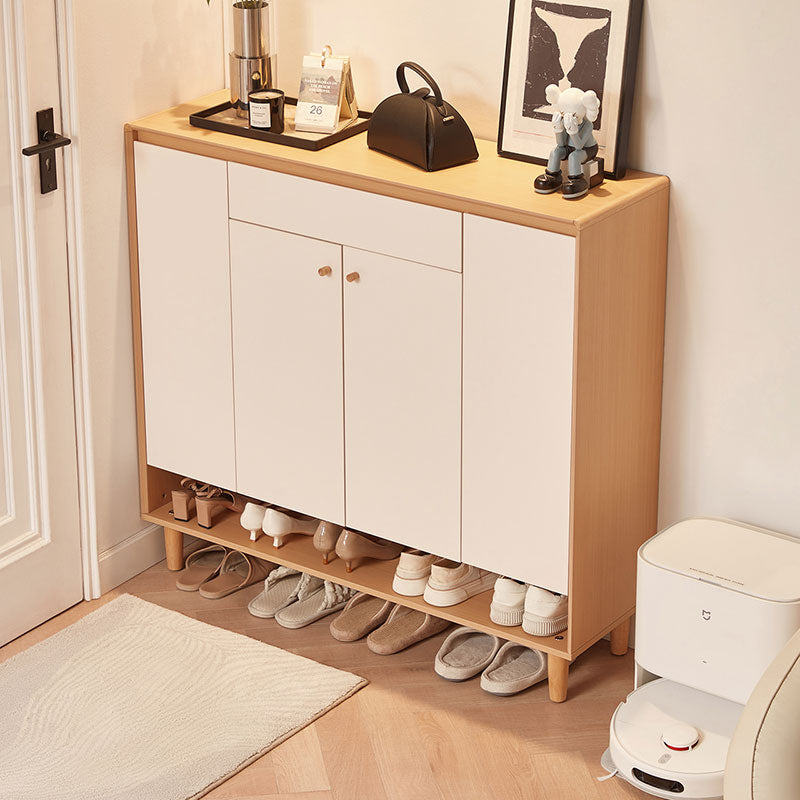 Kepner Timber Shoe Cabinet with Drawers/Shoe Case/80/100/120cm