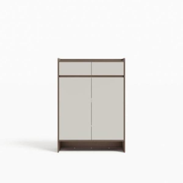 Modern Manufactured Wood Entryway Storage Shoe Cabinet with Drawers and Doors/Shoe Organizer