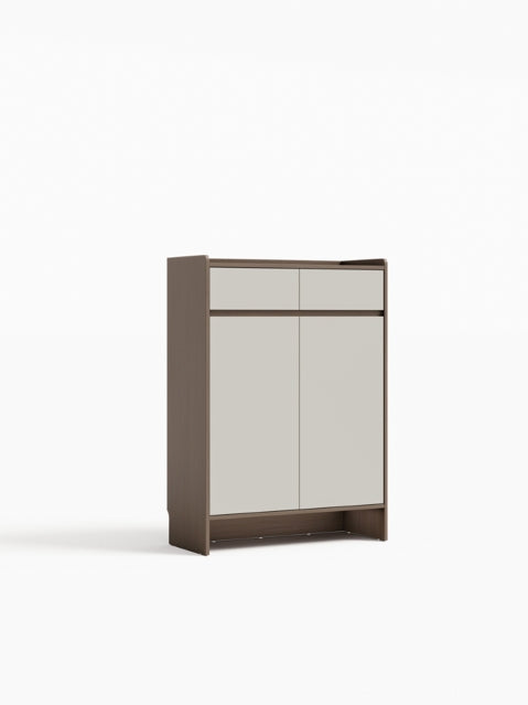 Modern Manufactured Wood Entryway Storage Shoe Cabinet with Drawers and Doors/Shoe Organizer