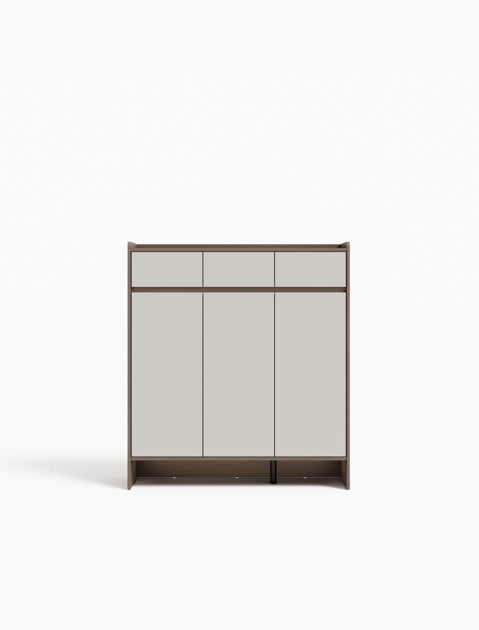 Modern Manufactured Wood Entryway Storage Shoe Cabinet with Drawers and Doors/Shoe Organizer
