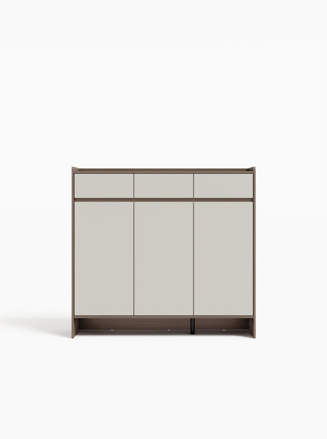 Modern Manufactured Wood Entryway Storage Shoe Cabinet with Drawers and Doors/Shoe Organizer