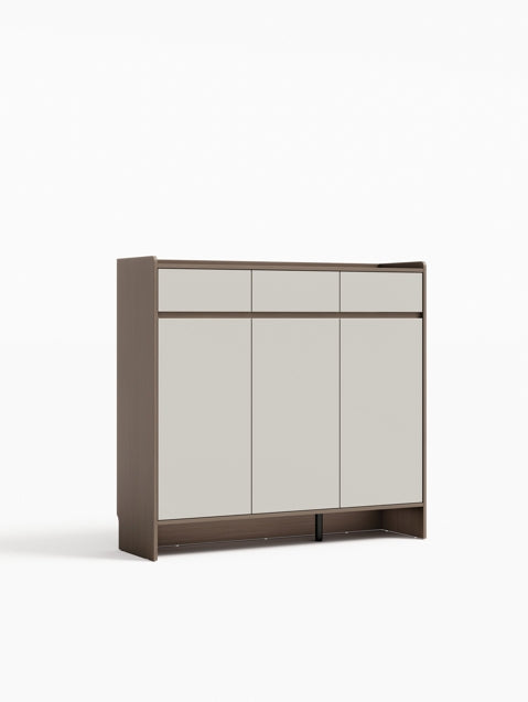 Modern Manufactured Wood Entryway Storage Shoe Cabinet with Drawers and Doors/Shoe Organizer