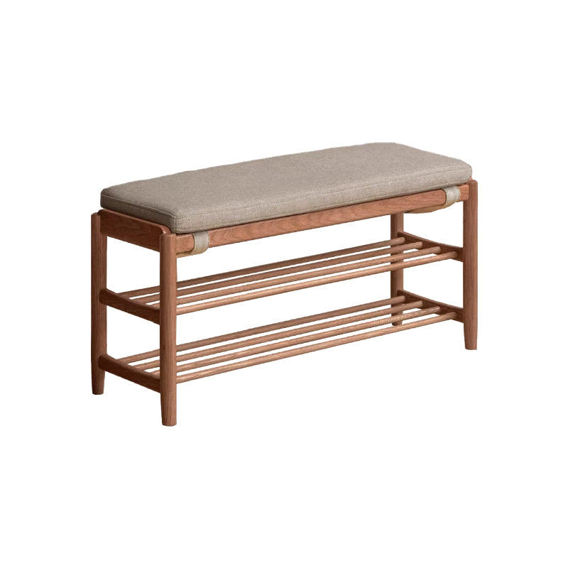 Mateo 80cm FAS-Graded Solid American Oak Wood Entryway Shoe Cabinet/Shoe Changing Stool For Home Multiple Color