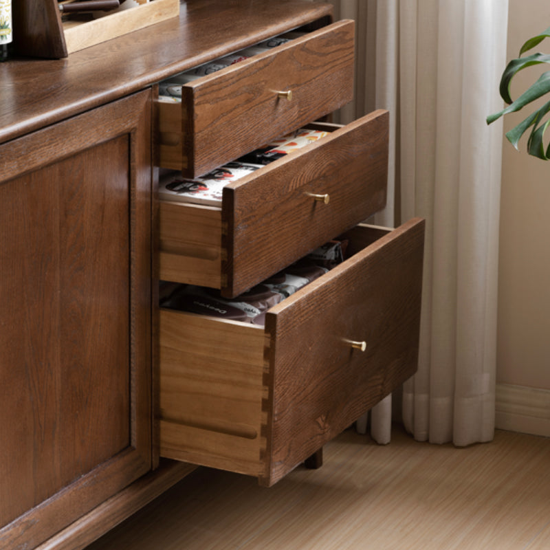 Peregrine 125cm/150cm/180cm FAS-Graded Solid American Oak Wood Dining Cabinet/Storage Cabinet/Sideboard Multiple Color