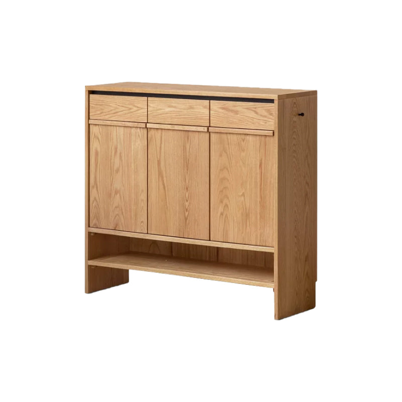Imogen 80cm/110cm/140cm FAS-Graded Solid American Oak Wood Entryway Shoe Cabinet /Shoe Case For Home Multiple Color